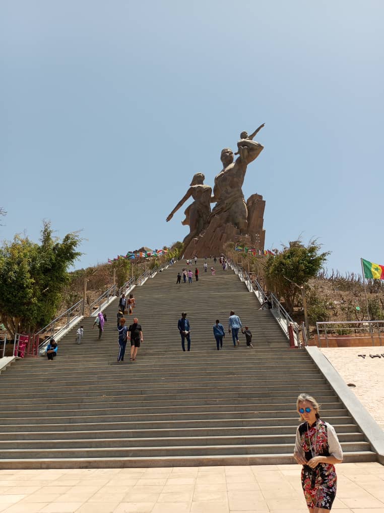 Le Monument de la Renaissance Africaine à Dakar